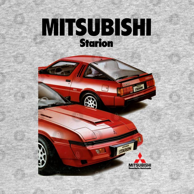 MITSUBISHI STARION - advert by Throwback Motors